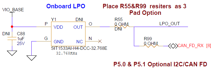 32.768-kHz external LPO oscillator
